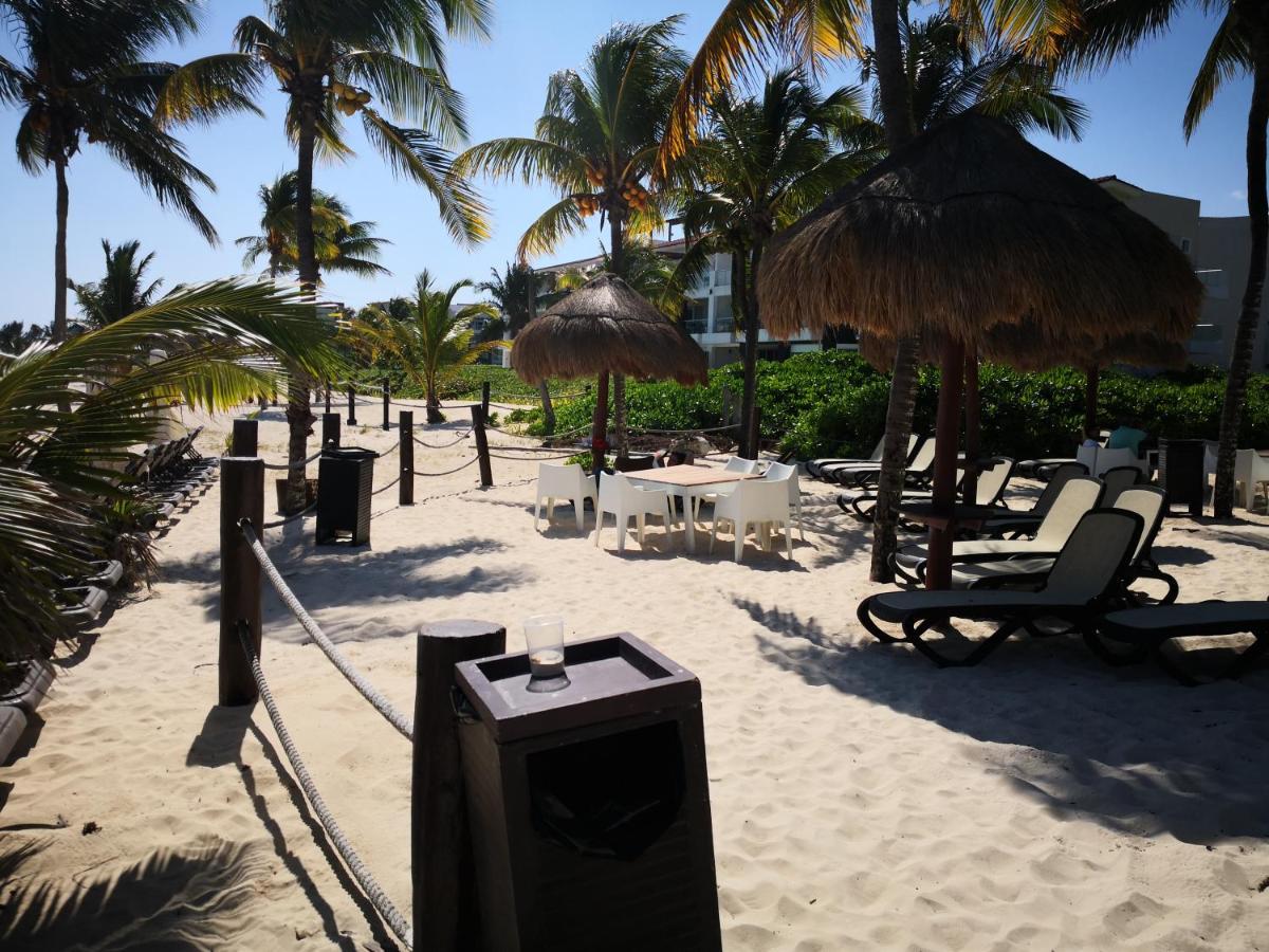 Beachside Corasol El Amanecer De Frida Para 2 Personas ปลายาเดลการ์เมน ภายนอก รูปภาพ