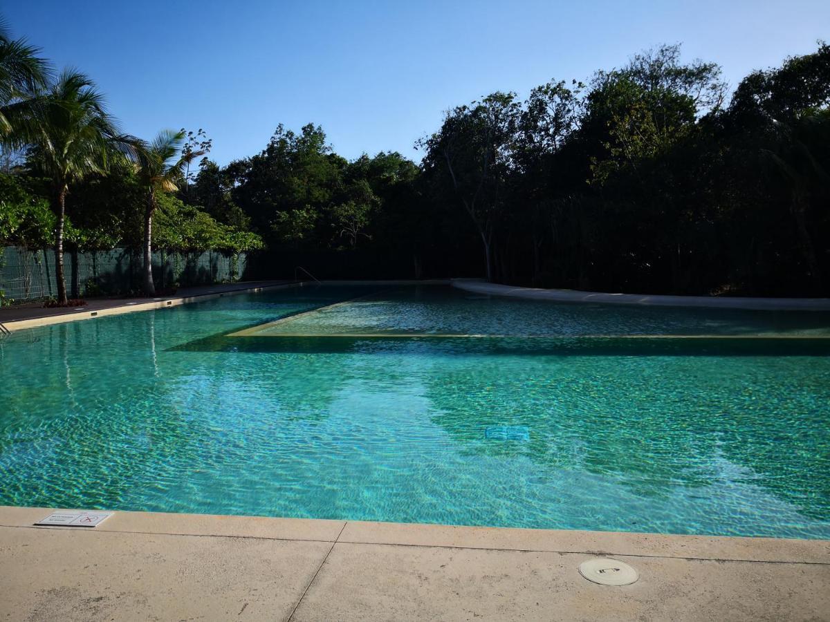 Beachside Corasol El Amanecer De Frida Para 2 Personas ปลายาเดลการ์เมน ภายนอก รูปภาพ