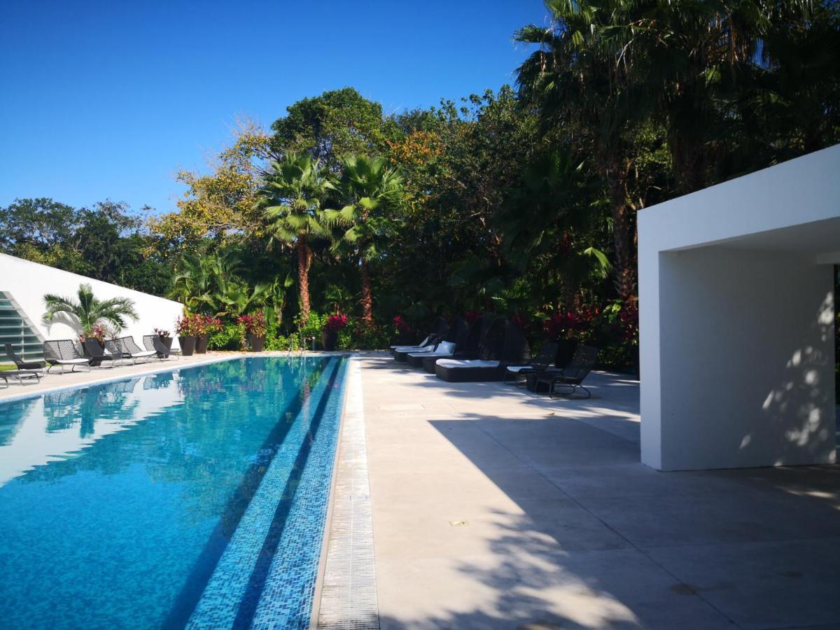 Beachside Corasol El Amanecer De Frida Para 2 Personas ปลายาเดลการ์เมน ภายนอก รูปภาพ